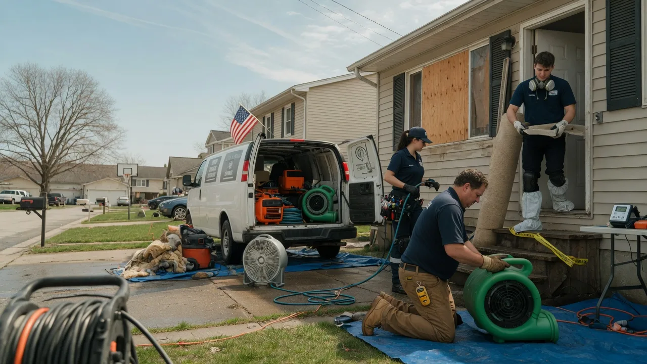 Water Damage Restoration in Ullin, IL near me